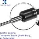 X AUTOHAUX 1 Set 16inch 179lbs/800N Black Lift Supports Struts Shocks Gas Spring with Ball Stud Mounting Bracket Universal for RV Car Truck Boat