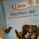 Graco EasyTurn 360 2-in-1 Rotating Convertible Car Seat, 360 Degree Rotating Infant to Toddler Rotating Car Seat, 2 Modes Rear and Forward Facing, Slim Design, Cyran, Manufacturing Date: 03/19/2026