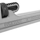 DURATECH 14-inch Heavy Duty Aluminum Straight Pipe Wrench, Adjustable Plumbing Wrench, Drop Forged, Exceed GGG standard