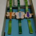 Melissa & Doug First Play Chomp and Clack Alligator Wooden Push Toy and Activity Walker