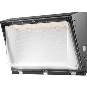 Dimmable 100W LED Wall Pack Light with Dusk to Dawn Photocell, 100-277V 14000LM 600-800W HPS/HID Equiv., 5000K Daylight Outdoor Security Lighting, UL Commercial Wall Mount Lights for Warehouse