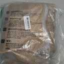 LIVEBOX Scalloped Easy Jute Diamond 3x5 Outdoor Rug, Washable Non-Slip Tan Rugs for Entryway, Geometric Checkered Indoor Outdoor Rug Farmhouse Carpet Door Mat for Patio Porch Bedroom Living Room