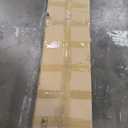 6 Tier Book Shelf,48 inch Walnut Long Floating Shelf for Wall,Adjustable Large Bookcase,Wall Mounted Bookshelf for Living Room