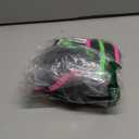 BMJL Women's High Waisted Bikini Ribbed Two Piece Swimsuit High Cut Color Block Adjustable Straps Bathing Suit M