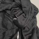 Tomkas Small Dog Sling Carrier - Adjustable Strap & Zip Pocket - Suitable for Puppies (Black)