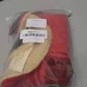 Queenmore Warm Dog Coat, Cold Weather Puffer Dog Jacket Ultra Thick Plush Lining with Storage Pockets (Red, Small)