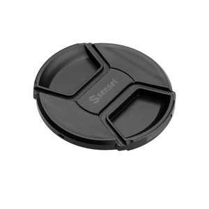 Sensei 82mm center pinch snap on lens cap