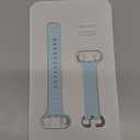 Apple Watch Band - Ocean Band (49mm) - Ice Blue with Natural Titanium Finish - Regular