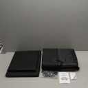 REEVAA Dog Truck Seat Cover for Back Seat, Hard Bottom Dog Hammock for Car, Pet Bed Extender for 2-4 Large Dogs, Waterproof Seat Protector, Universal XL Size Fits for Crew Cab Truck/SUV, Black