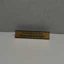 Assistant to the Regional Manager Desk Sign Gold Funny Office Novelty Nameplate Office Decor Desk Plaque Men Women Gift