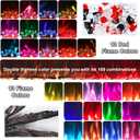 36 Inches Electric Fireplace Inserts, Recessed and Wall Mounted Fireplace Heater for Indoor Use with Remote Control, 13 Color Flames with Log &Crystal, 9H Timer, 750/1500W