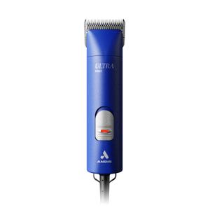 Andis Professional UltraEdge Super 2-Speed Detachable Blade Dog/Pet Clipper, Rotary Motor with Shatter-Proof Housing, Runs Calm & Silent, 14-Inch Cord, for All Dog Coats & Breeds, 120 Volts, Blue