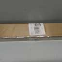 Cordless Vinyl Mini L Blinds 27" W x 36" H, 1" Slat White Horizontal Windows L Blind for Door, Shades, Camper, Light Filtering, Interiors, Arrive 1/2 Inch Narrower Indoor