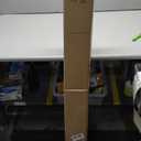 Closet Pole with Wood Construction and Plastic Brackets, 1 3/8" Thick, Natural Finish (4 FT LONG)