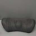 Lumbar Support Pillow for Office Chair, Memory Foam Lumbar Pillow for Lower Back Pain Relief (Grey)