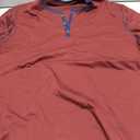 Mens Casual Short Sleeve Henley Shirts Classic Summer T-Shirt v Neck Lightweight Tee (Red, XXL)