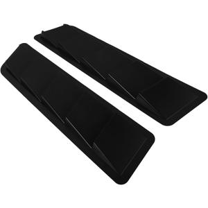 2Pcs Car Side Vent Covers Exterior Decoration for Engine Heat Dissipation Fit for Models Enhance Vehicle Performance and Style Automotive Accessories