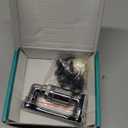 1080Swivel Faucet Extender, Sink Water Faucet Aerator Extension in Brass, Swivel Robotic Arm Bathroom Faucet Extender, Kitchen Rotating Extension Filter with 2 Mode Splash (Silver Standard)