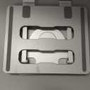 Laptop Stand for Desk 360 Flexible Rotating, Ergonomic Adjustable Laptop Riser Holder with Dual-bar Support, Portable Computer Notebook Stand for MacBook Air Pro, Dell XPS, HP (10-16")