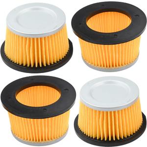 4Pack 30727 Air Filter For Tecumseh H25 H30 H35 H40 H50 H60 AH600 For John Deere AM30900 Cub Cadet TC-30727 488619 Lesco 050113 Replace 30604 128330