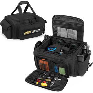 GOBUROS RC Storage Bag for 1/14, 1/16 and 1/18 Car, RC Carry Case with Tool pockets for Easy Storage and Transport (Patent Design), Small