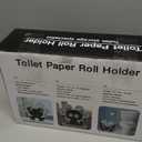 Antlers Toilet Tissue Holder, Animal Paper Holders, Decorative Metal Papers Holder, Funny Toilet Animal Storage for Bathrooms, Bathroom Paper Organizer for Extra 8 Rolls Free Standing Art Decor