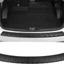 Rear Bumper Protector for Subaru 2013-2018 Forester Car Accessories ABS Plastic Material Silver Trunk Door Entry Guards