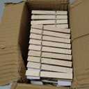 Clothes Pins Wood for Hanging Clothes,3.5 Inch100pcs Heavy Duty Wooden Clothespins,Clothes Pins for Craft,Wooden Clips for Pictures. | Rust Resistant