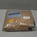 100% Waterproof Recliner Chair Covers That Stay in Place, Non-Slip Recliner Cover with 5 Pockets, Elastic Straps, Washable Reclining Chair Protector for Kids, Pets, Dogs (Khaki, 25inch)