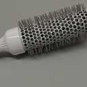 Professional Round Brush for Blow Drying - Small Ceramic Ionic Thermal Barrel Brush for Sleek, Precise Heat Styling and Salon Blowout - Lightweight Round Hair Brush (Barrel 1.3 inch, Bristle 2 Inch)