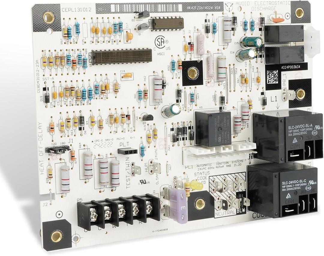 HK42FZ061 Control Board Compatible with Carrier Payne Bryant HVAC Furnace Control Board,Replacement CEPL131012