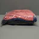 NEER 3 Pack Pants for Women Wide Leg Casual Pant Drawstring Stretchy Waist Trousers with Pockets, Size M, Color: Blue, Black, Pink