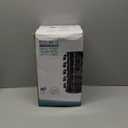 New England Stories Revolving Spice Rack Set with 20 Spice Jars, Kitchen Spice Tower Organizer for Countertop or Cabinet - Carousel Storage Includes 386 Spice Labels (Black)