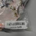 Dress for Women Floral Pink V-Shaped Size 1XL