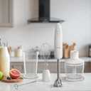 5 In 1 Immersion Blender - A2 | 800W with 18 Speeds and Turbo Mode Handheld Blender