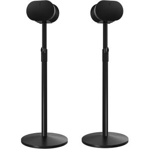 Speaker Stand for Sonos ERA 300, Premium Metal Design, Adjustable Floor Speaker Stand with Cable Management(2pcsBlack)