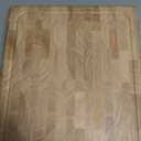 RubberWood Chef’s Choice Cutting Board – 17"x13"x1.5" BPA-Free Wooden Chopping Board with Juice Groove, Soft Rubber Feet, Built in Handles - Cutting Board Set with Holder for Meat, Vegetables & Cheese