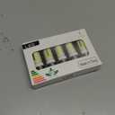 E14 LED Light Bulbs Dimmable 7W Equivalent to Halogen Bulb 75W 730LM, E14 Corn Light Bulb AC 120V for Kitchen Chandelier Home Lighting (5, Daylight White)