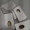 Threan 6 Pcs Ramadan Lantern Lights LED mini Eid Mubarak Lantern Gifts, Ramadan Decorations for Home Table Wall Eid Centerpieces Decor (Gold Moon Castle Meteor)