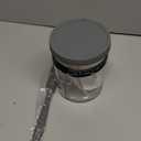 Premium Pro Sourdough Starter Jar Kit - 40 oz Large Wide Mouth Sourdough Bread Jar with Marked Feeding Band, Thermometer, Scraper, Cloth Cover and Silicone Lid/Base, Glass Container, Baking Supplies