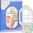 AUSLKA Wound Closure Strips - 4 Pack - Butterfly Bandaids - Zip Stitch Laceration Closure Kit for Emergencies