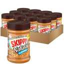 SKIPPY Natural Peanut Butter Spread, Creamy, 7 g protein per serving, 15 oz. (12 Pack) (EXP 02/08/27)