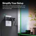 VIVOSUN GrowHub Outlet Controller A22 with Temperature and Humidity Sensor Probe, Smart Environmental WiFi-Controller, Smart Plug, Thermostat, 15A 1800W, Compatible with Vivosun App for Grow Tent