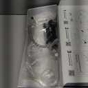 LUXE Bidet NEO 120 - Single Nozzle, Self-Cleaning, Non-Electric Bidet Attachment for Toilet Seat, Adjustable Water Pressure, Rear Wash (Gold)