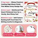 3 x Valentines Day Card for Wife, Husband, Boyfriend, Girlfriend, or Partner  Romantic Valentines Day Gift for Him or Her (WY-503)