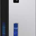 NineSky Dehumidifier for Home, 95 OZ Water Tank, (1000 sq.ft) Dehumidifiers for Bathroom Bedroom Basement with Auto Shut Off,7 Colors LED Light (Silver)