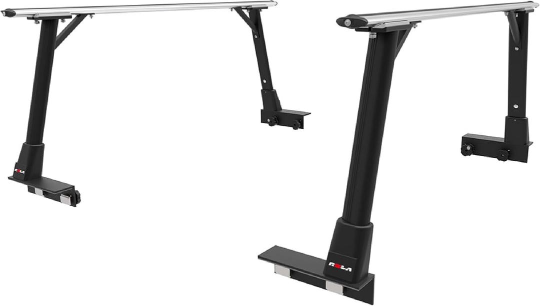 Rola 59799 Haul-Your-Might Truck Bed Cargo Rack, 800 lbs. Capacity, Compatible with Toyota Tundra, Tacoma, and Nissan Titan Bedrail Systems