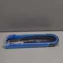 PetOde 2 Pieces Dryer Vent Cleaner Kit Compatible with Most Vacuum Cleaner, Dryer Lint Brush and Vacuum Hose Attachment with Universal Connector, Quickly Lint Remover (Blue)