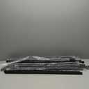 Black Rods 25 count of 31 1/8" Long Rods with Two Holes on Each Side