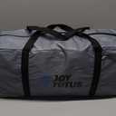 JOYTUTUS Truck Tent, Portable Truck Bed Tent with Rainfly, Truck Tent for 5.0'-5.2' with Aluminum Pole, Waterproof PU2000mm Double Layer for 2 Person - Blue
